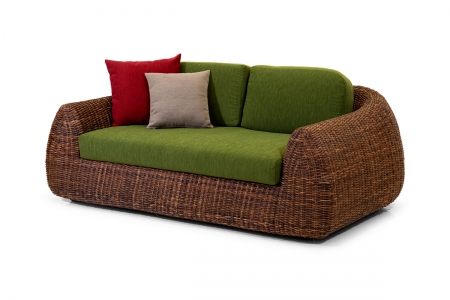 Mango - 2 seater sofa - rattan