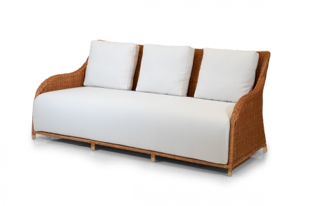 Tecla - 3 seater sofa - rattan