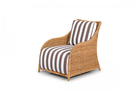 Tecla - armchair - rattan