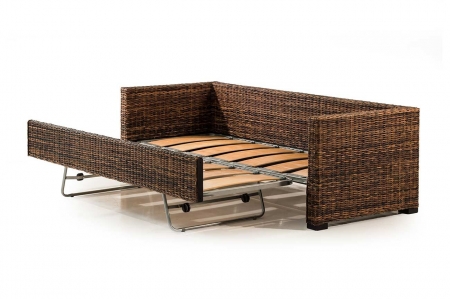 Breton - divano letto - rattan